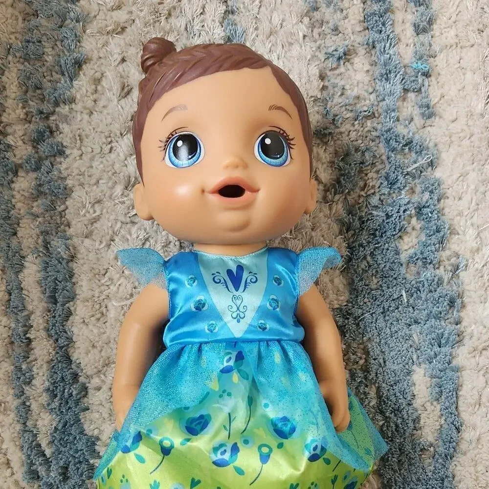 Baby Alive Tea n Sparkles Doll || EUC